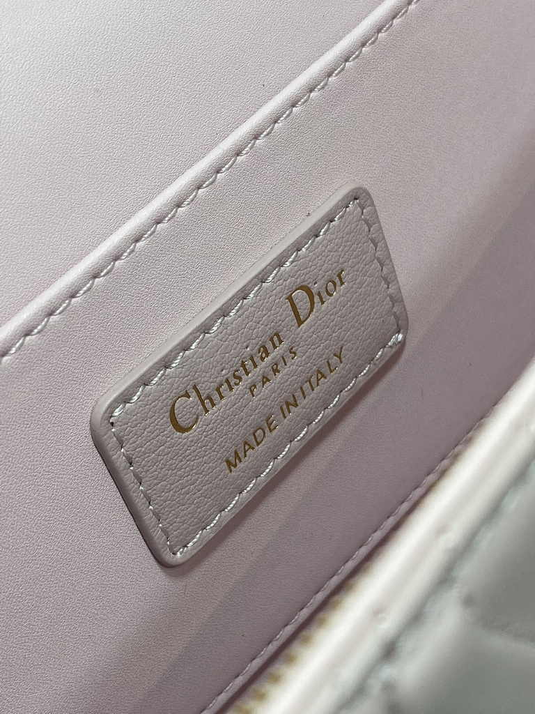 Miss Dior Flap Bag M2610 Pink Quilted Miss Dior Allover Calfskin - Default Title - View 10
