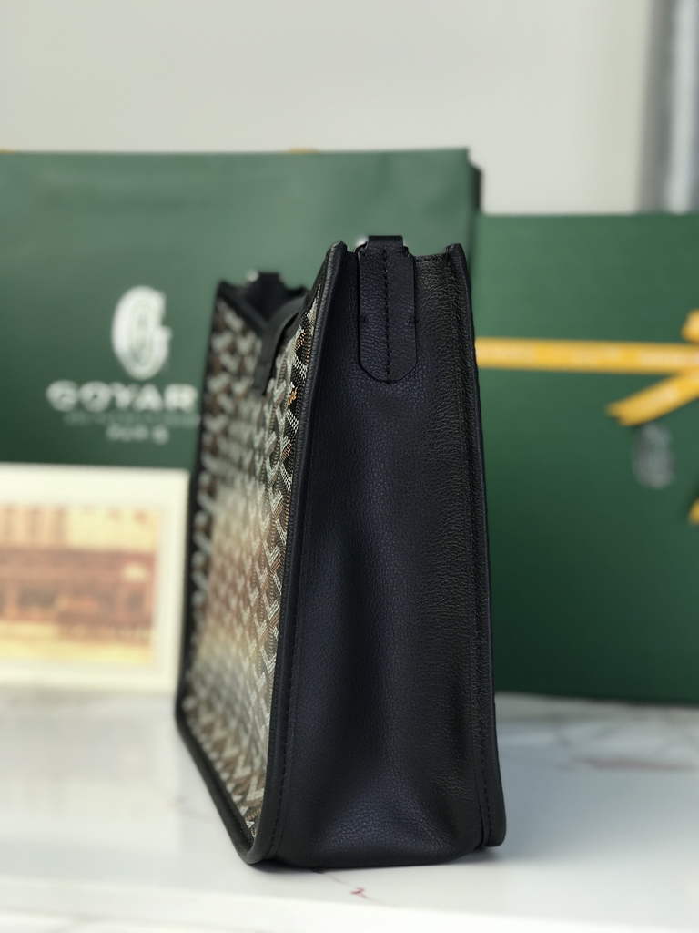 Goyard Musette bag, Goyardine Canvas Black