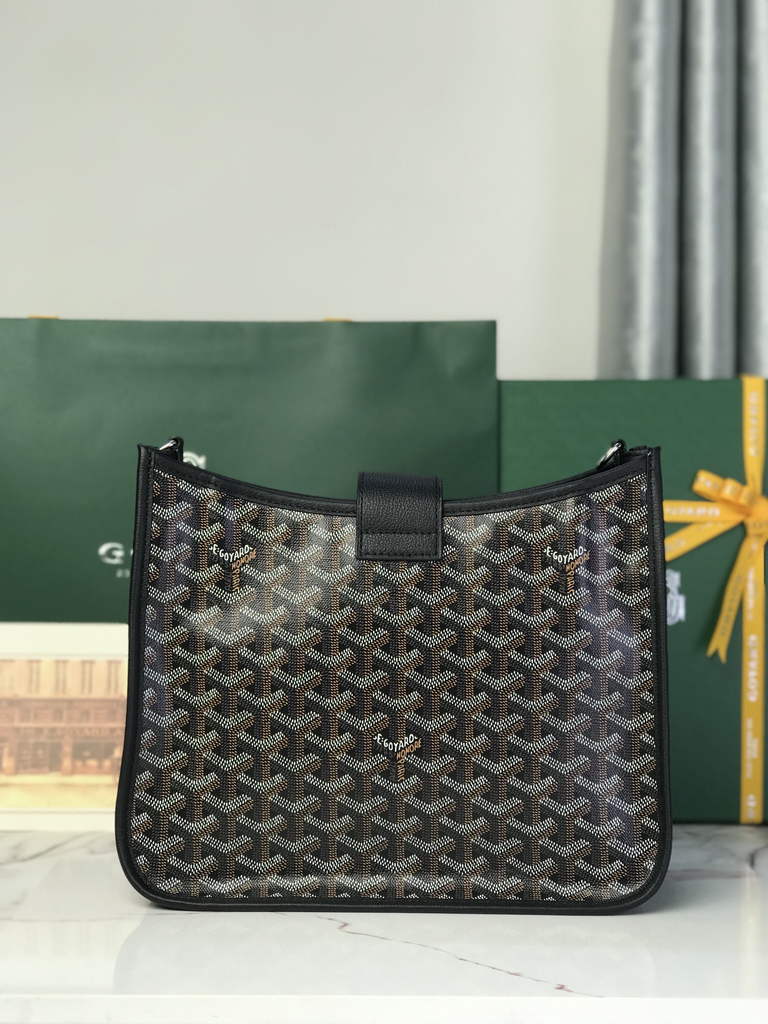 Goyard Musette bag, Goyardine Canvas Black