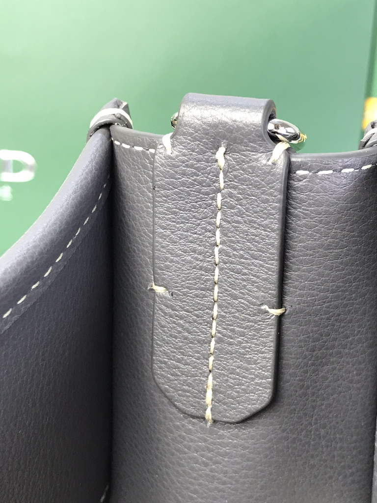 Goyard Musette bag, Goyardine Canvas Gray