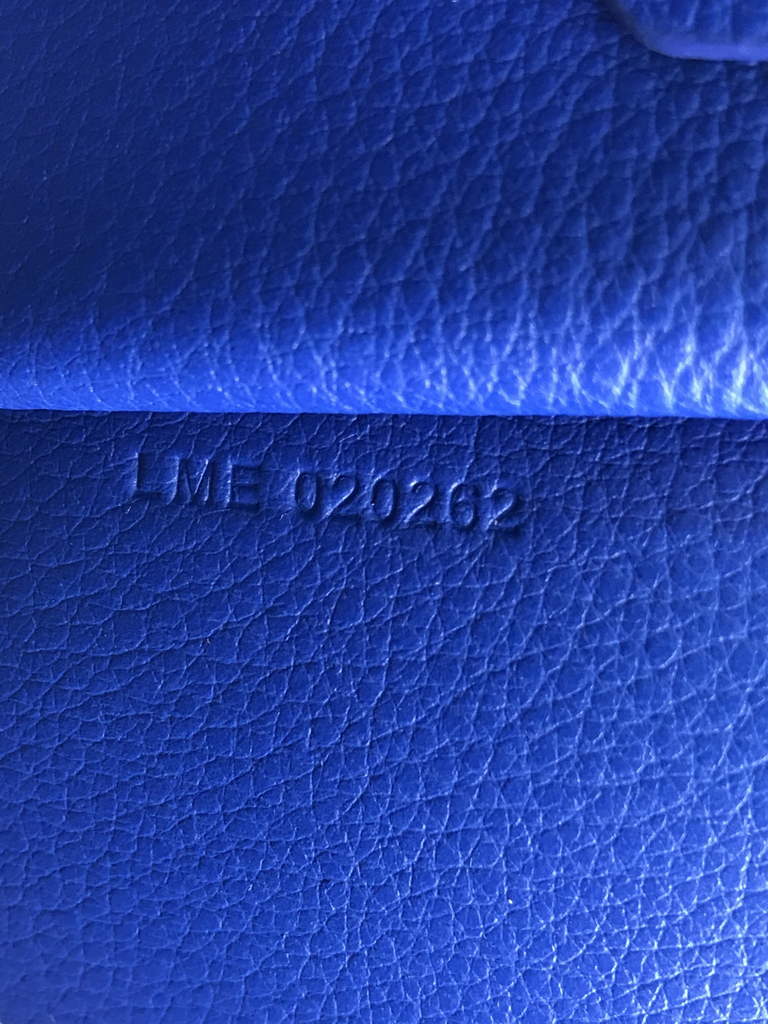 Goyard Musette bag, Goyardine Canvas Blue