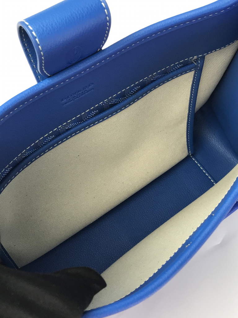 Goyard Musette bag, Goyardine Canvas Blue