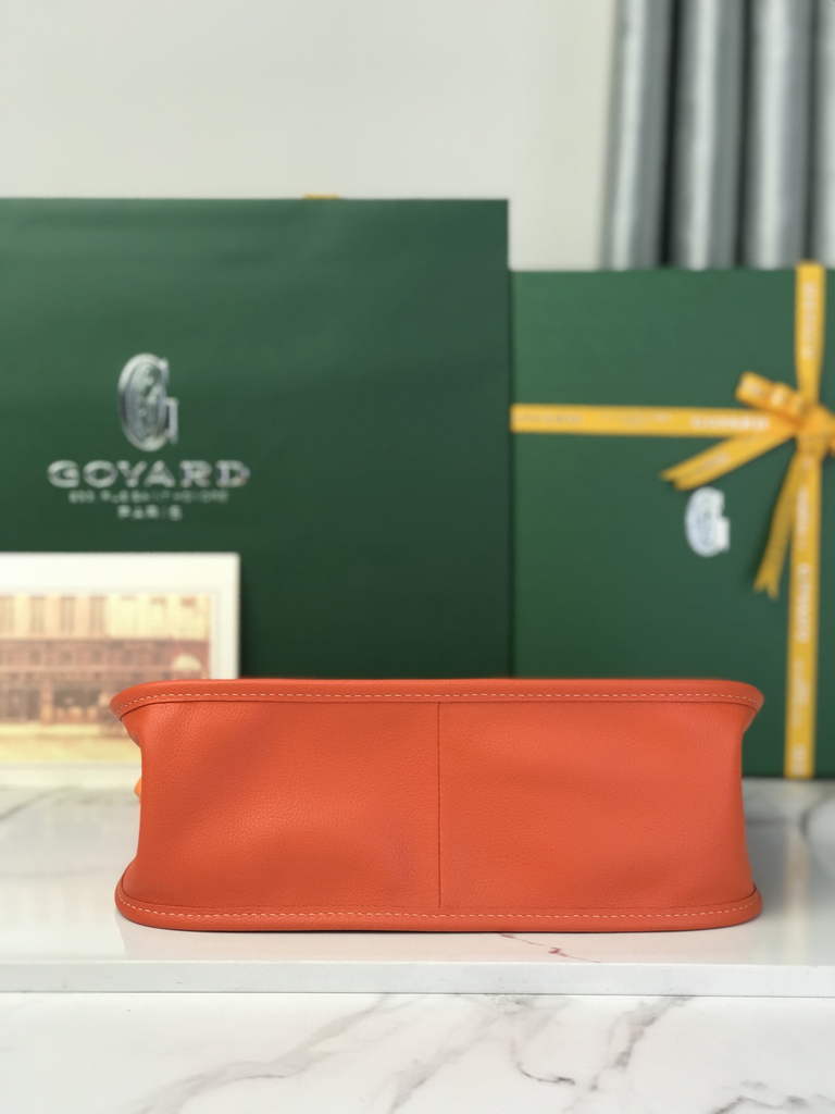 Goyard Musette bag, Goyardine Canvas Orange