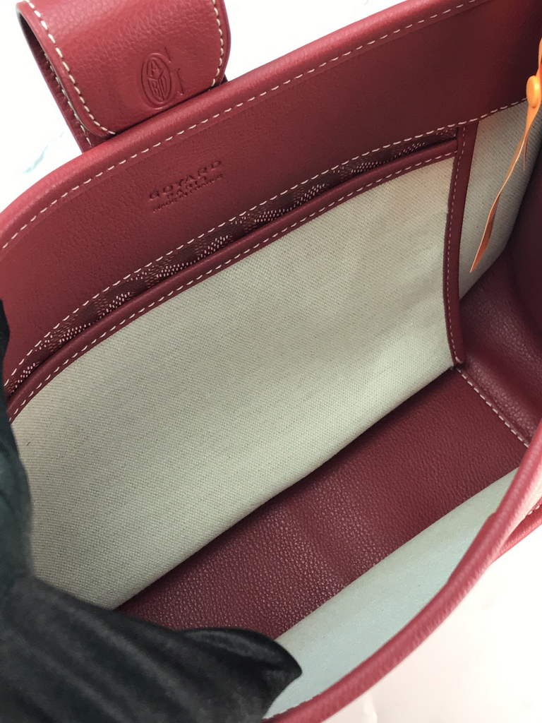 Goyard Musette bag, Goyardine Canvas Red