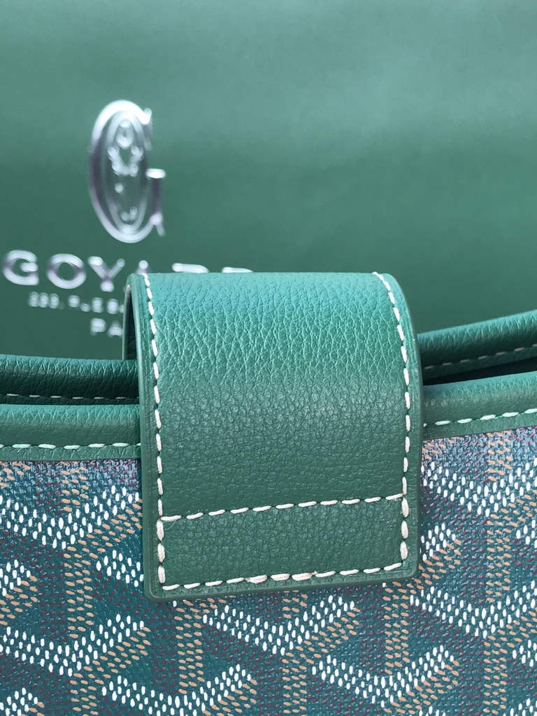 Goyard Musette bag, Goyardine Canvas Green