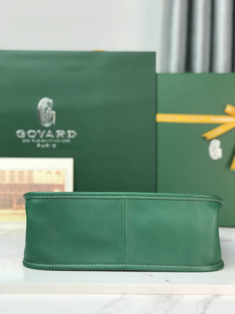 Goyard Musette bag, Goyardine Canvas Green
