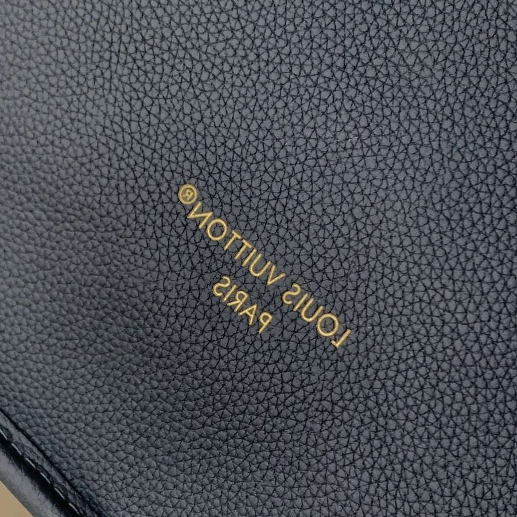 Louis Vuitton Neverfull Inside Out MM Bag, M14994 Monogram Navy Coated canvas