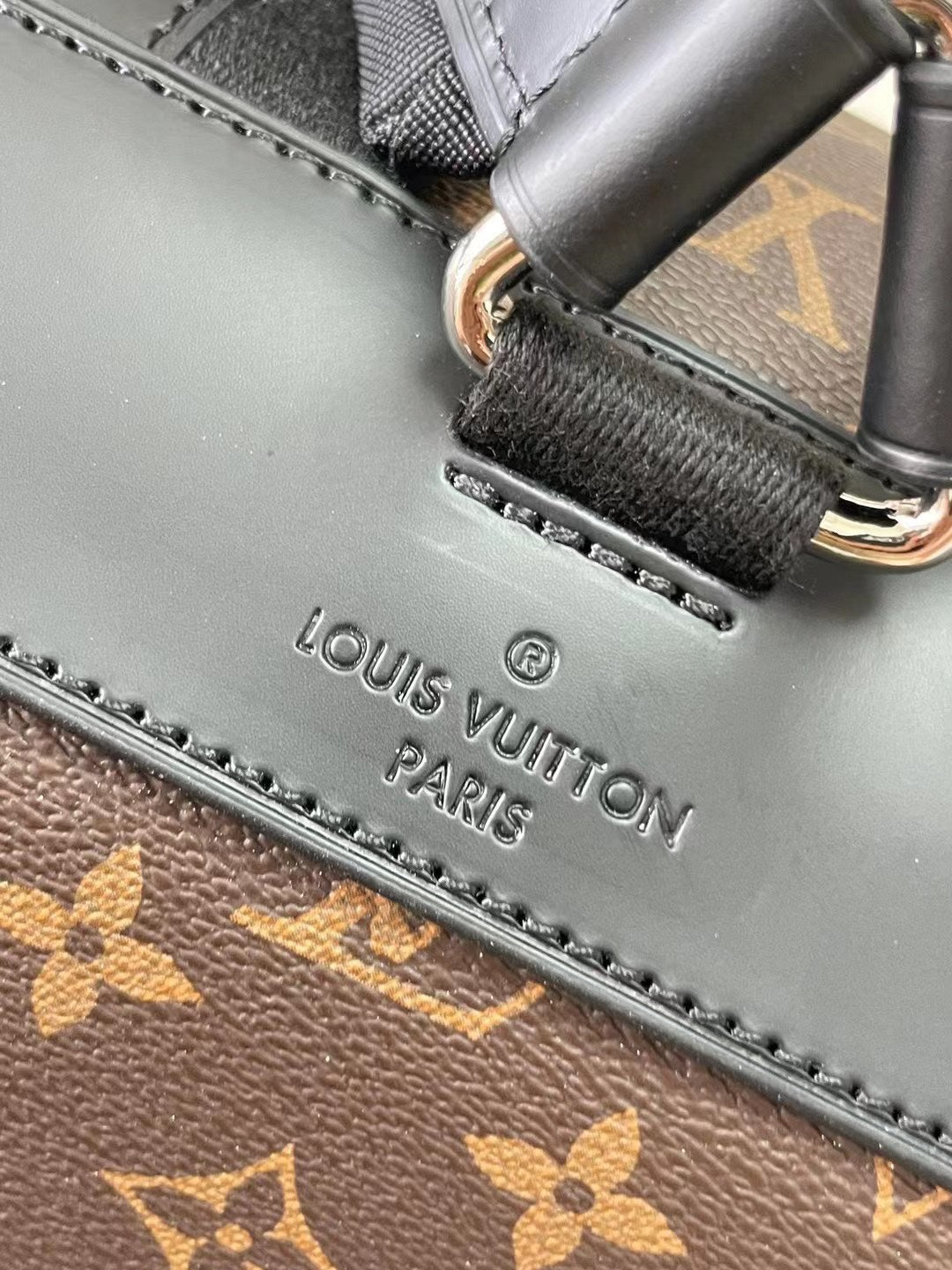 Louis Vuitton M46272 Christopher Backpack MM Monogram Canvas Purple