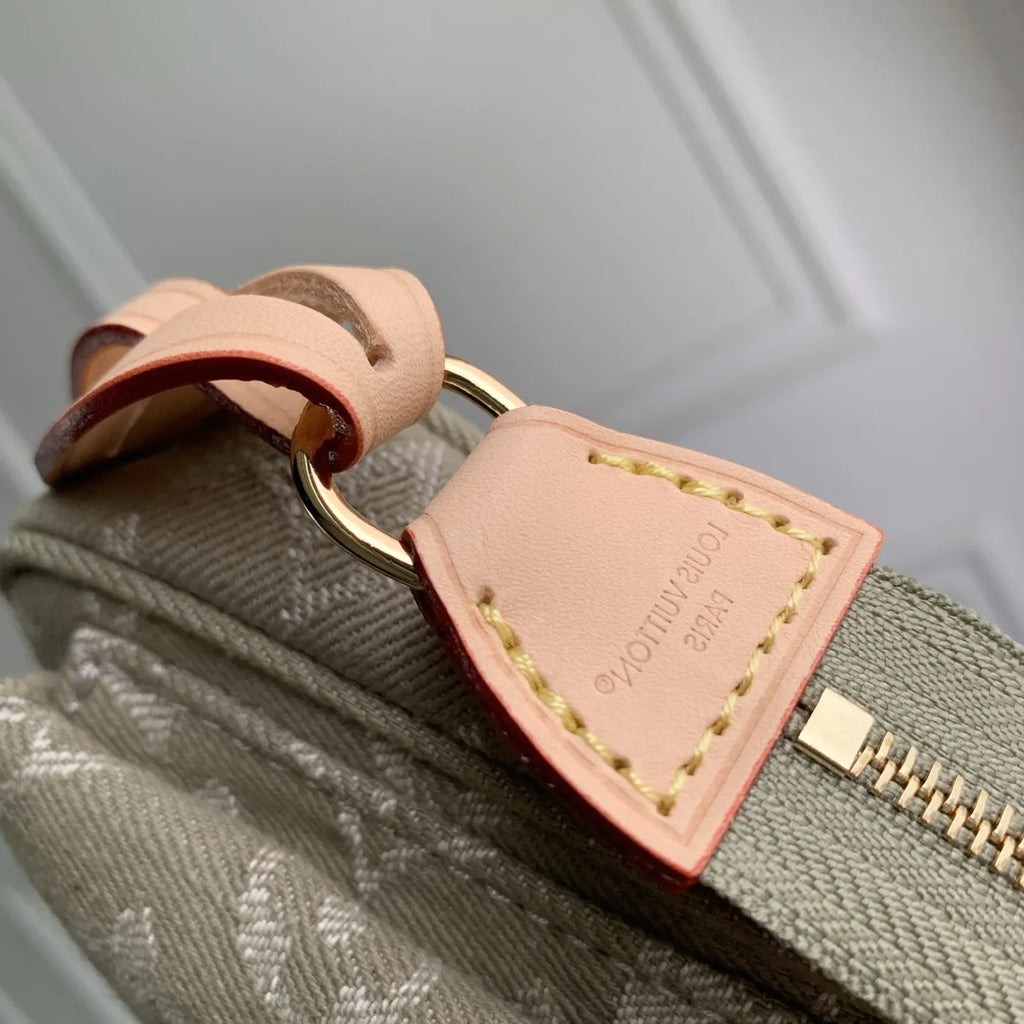 Louis Vuitton Pochette Accessoire Cargo Bag M27602 Gray Denim