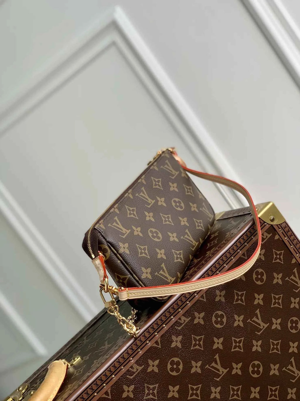 Louis Vuitton Pochette Accessoires Bag M82766 Monogram coated canvas