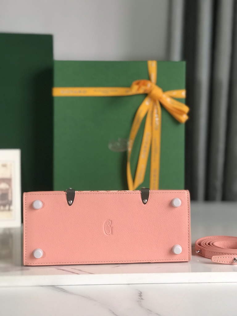 Goyard Saïgon Souple Mini Bag Pink Leather GY020192