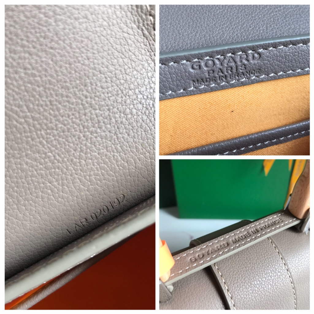 Goyard Saïgon Souple Mini Bag GY020192 Gray Leather