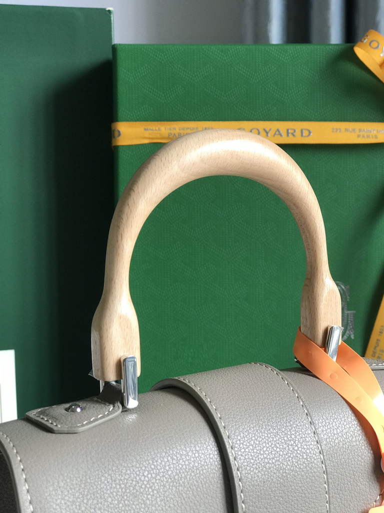 Goyard Saïgon Souple Mini Bag GY020192 Gray Leather