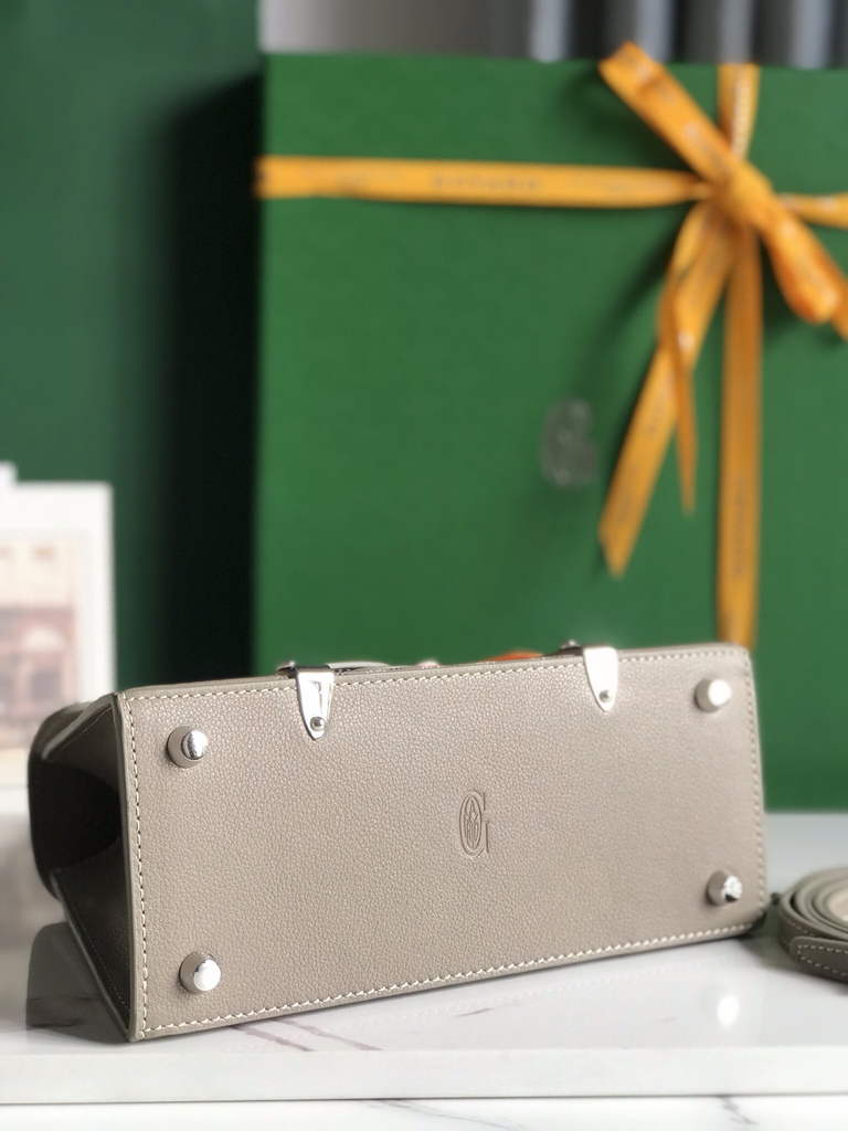 Goyard Saïgon Souple Mini Bag GY020192 Gray Leather