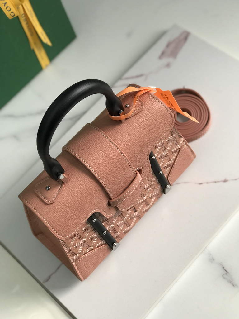 Goyard Saïgon Souple Mini Bag GY020192 Pink Leather