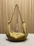 Saint Laurent 862210 YSL AMALIA hobo in Suede Tan
