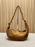 Saint Laurent 862210 YSL AMALIA hobo in Suede Brown