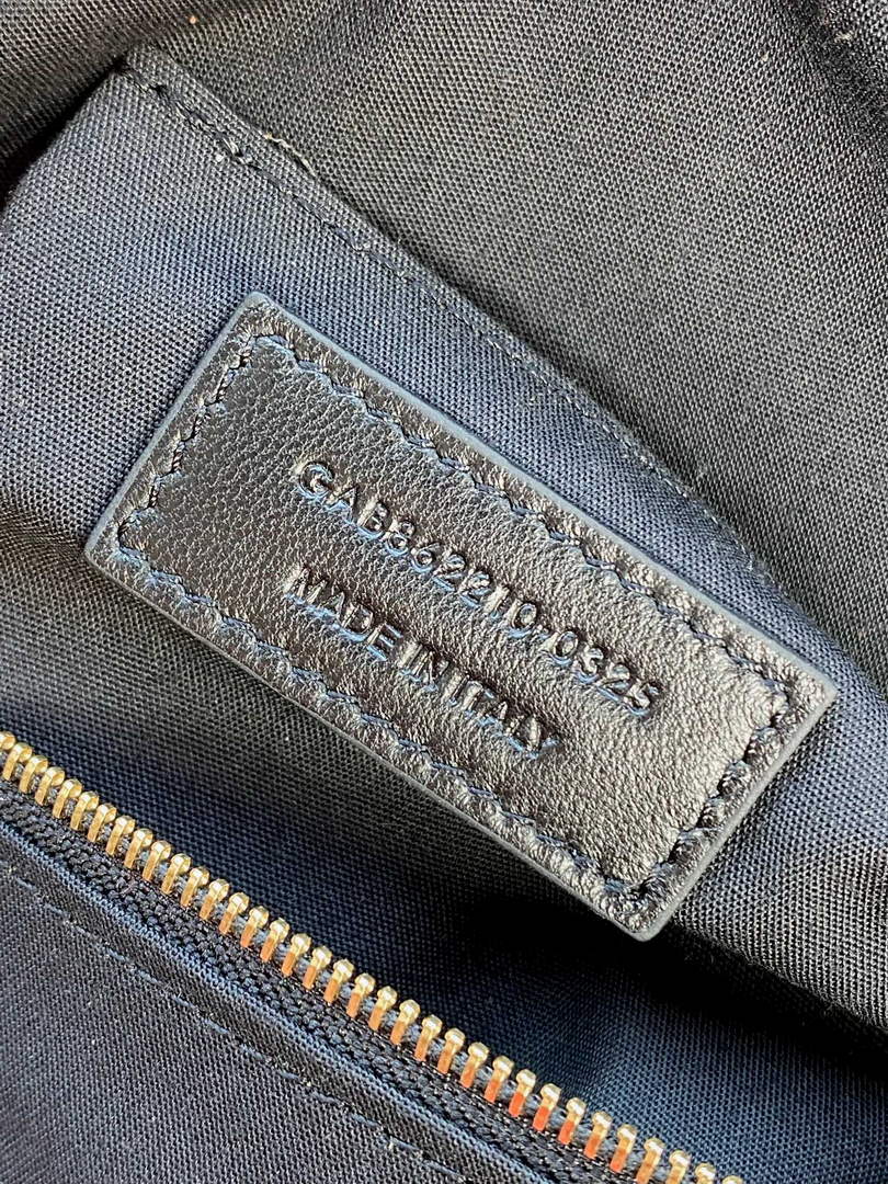 Saint Laurent 862210 YSL AMALIA hobo in lambskin Apricot