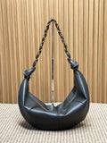 Saint Laurent 862210 YSL AMALIA hobo in lambskin Gray