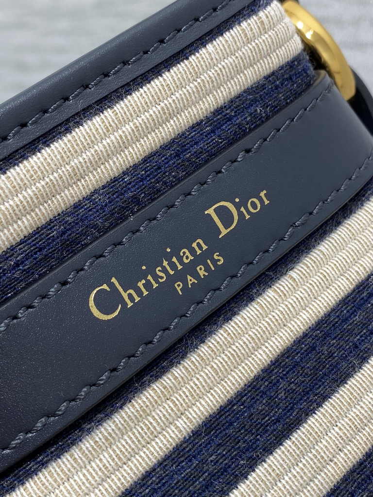 Small C'est Dior Bag M2272 Blue Jacquard - Default Title - View 8