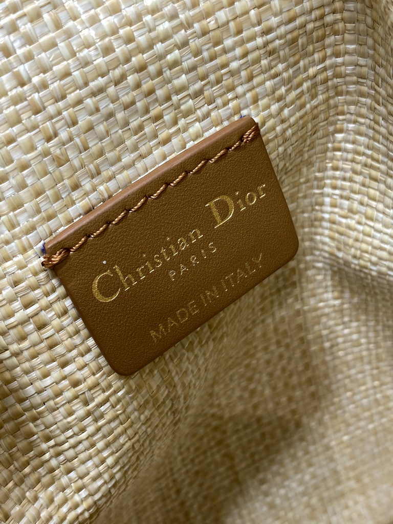 Small C'est Dior Bag M2272 Brown Oblique Jacquard - Default Title - View 10