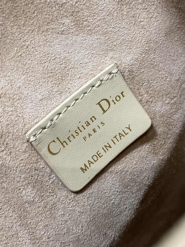 Small C'est Dior Bag M2272 Apricot CD-Embossed Calfskin - Default Title - View 10