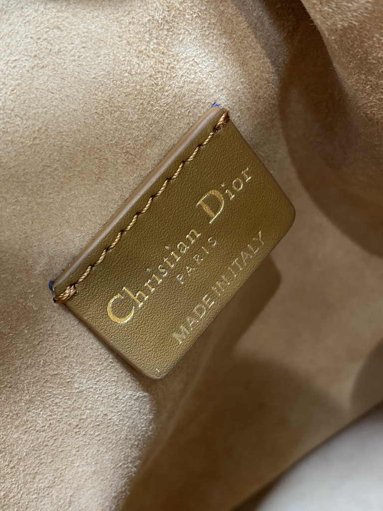 Small C'est Dior Bag M2272 Golden Saddle CD-Embossed Calfskin - Default Title - View 10