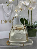 Small C'est Dior Bag M2272 Beige CD-Embossed Calfskin - Default Title - View 1