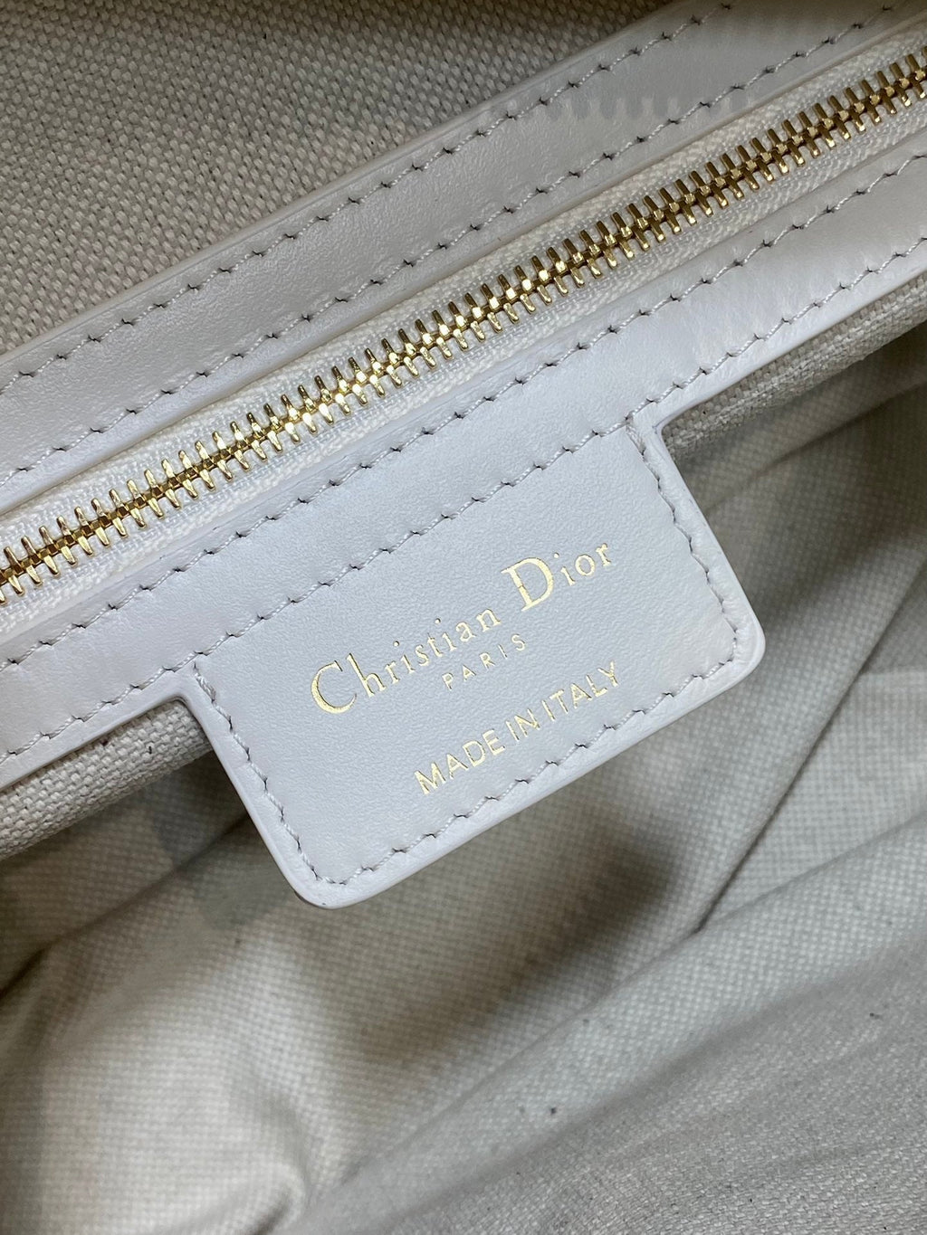 Small D-Journey Bag in Vintage Smooth Calfskin - M2416 - Latte Flat Macrocannage - Default Title - View 10