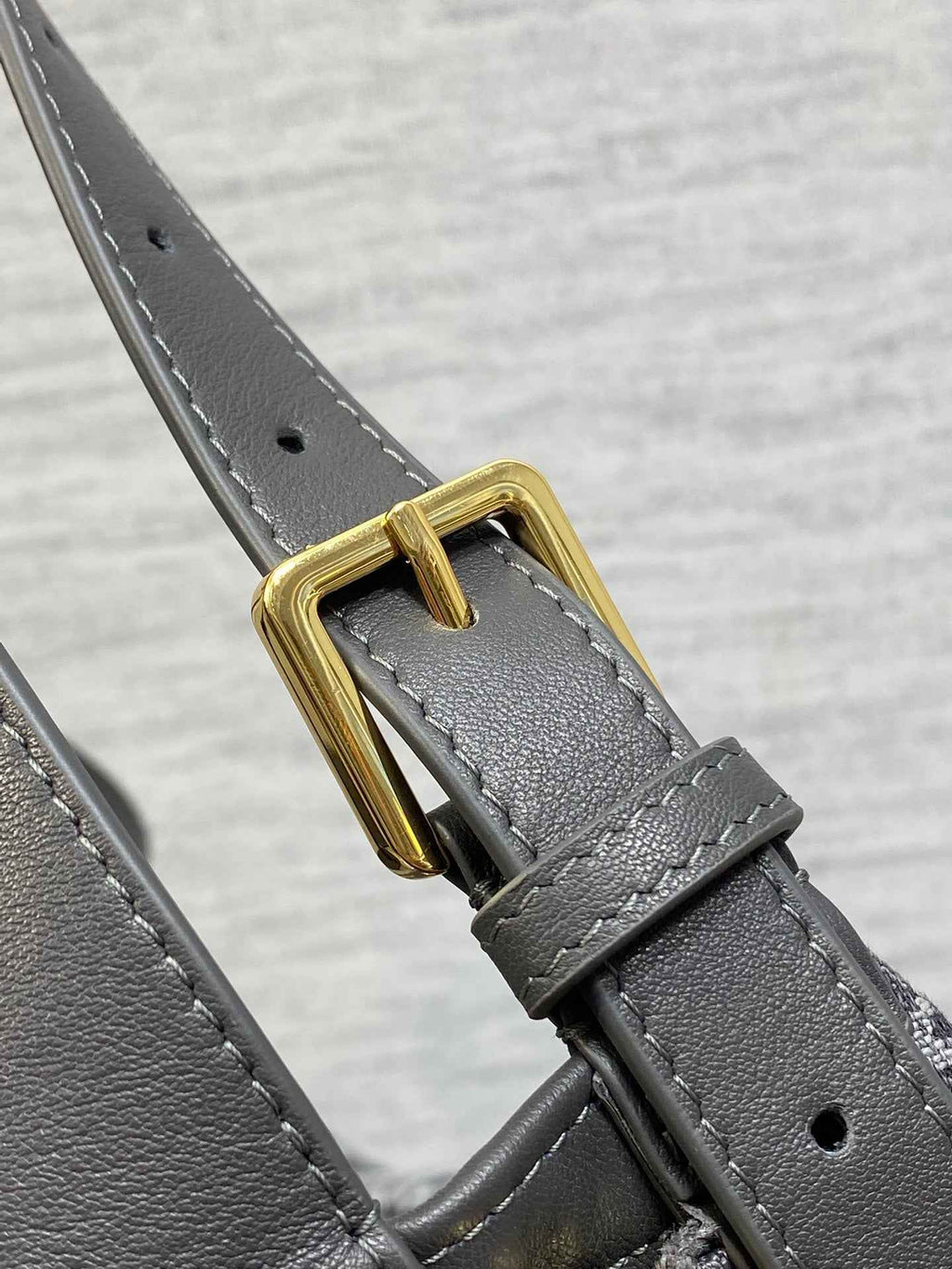 D-Journey Small Bag M2416 – Gray Denim Dior Oblique Jacquard - Default Title - View 4