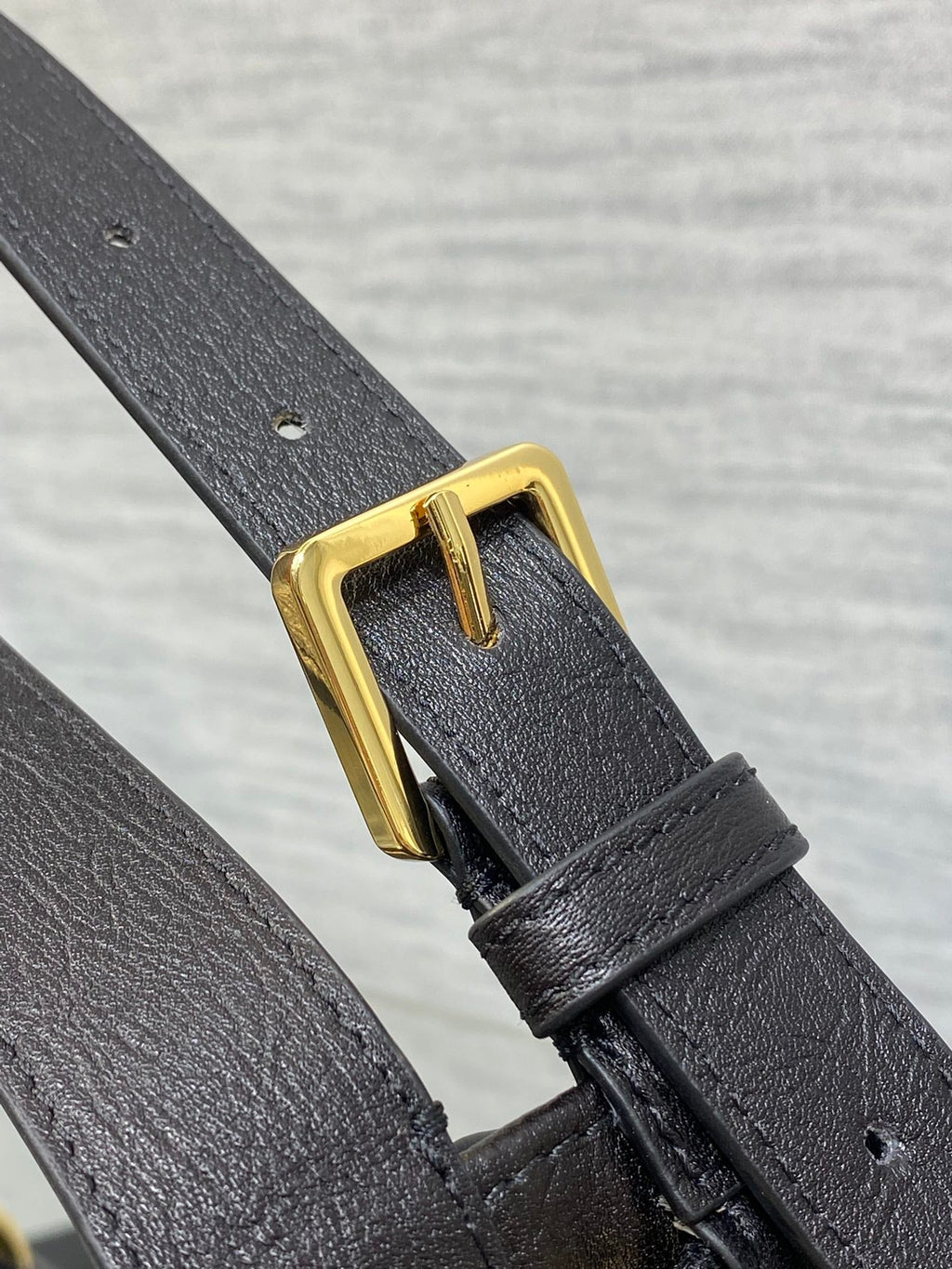 Small D-Journey Bag in Vintage Smooth Calfskin - M2416 - Black Leather - Default Title - View 4