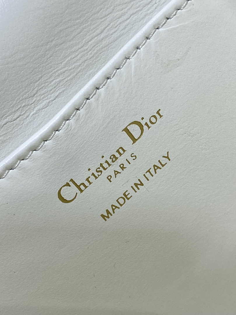 Small Dior Caro Backpack M6302 Beige Macrocannage Lambskin - Default Title - View 10