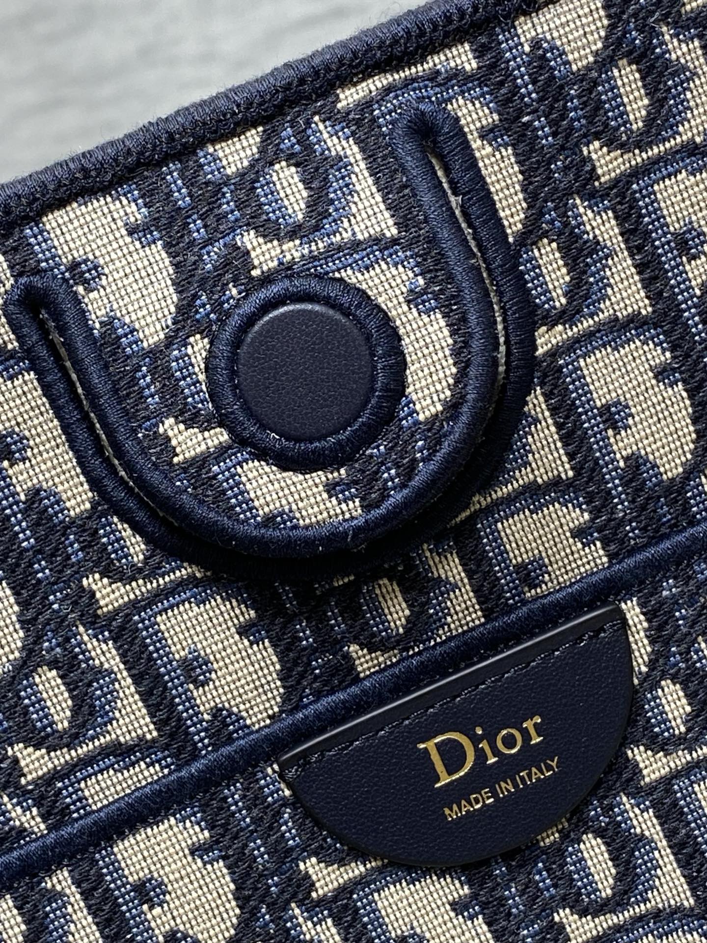 Small Dior Promenade Shopping Bag - M1410 -Blue Dior Oblique Jacquard - Default Title - View 10