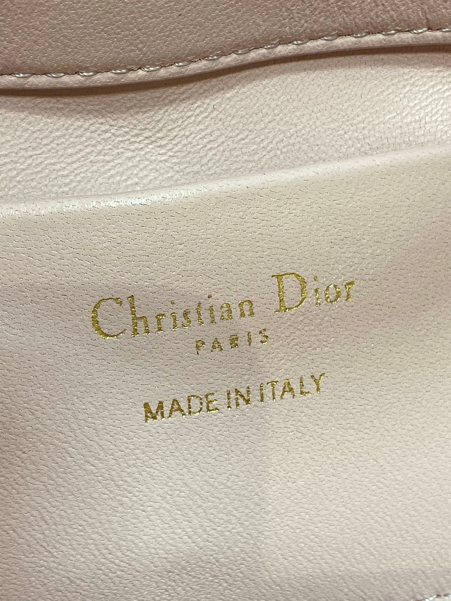 Small Dior Toujours Vertical Tote Bag – Pink Macrocannage Calfskin – M2835 - Default Title - View 10