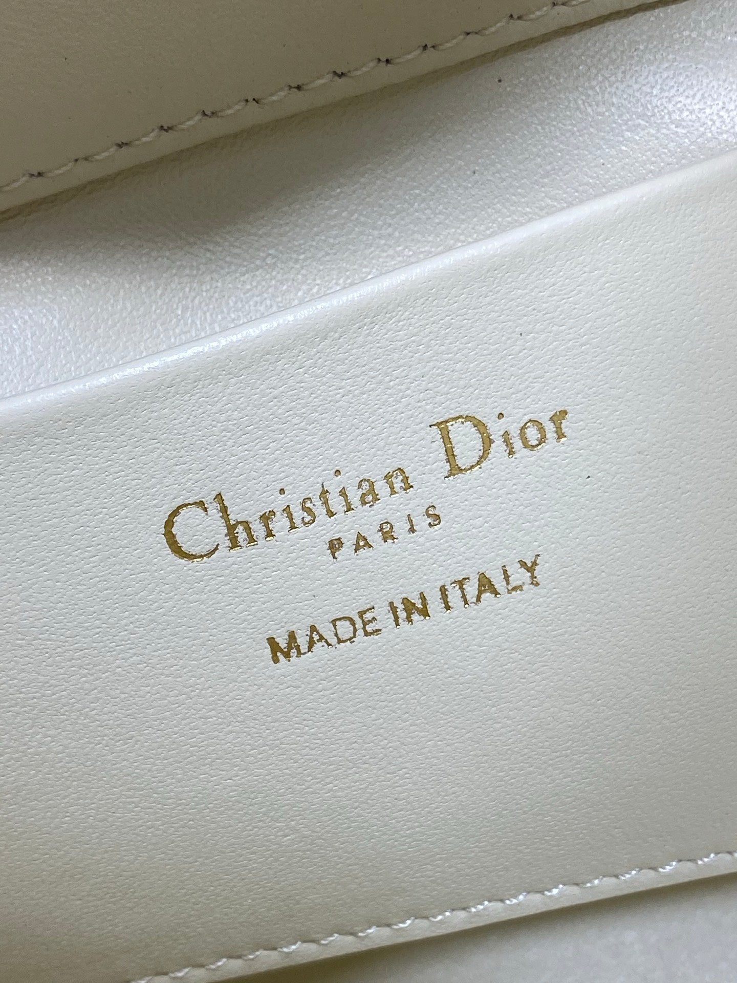 Beige Macrocannage Calfskin Small Dior Toujours Vertical Tote Bag – M2835 - Default Title - View 10