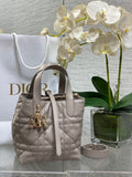 Dior Toujours Small Gray Vertical Tote – M2835 - Default Title - View 1
