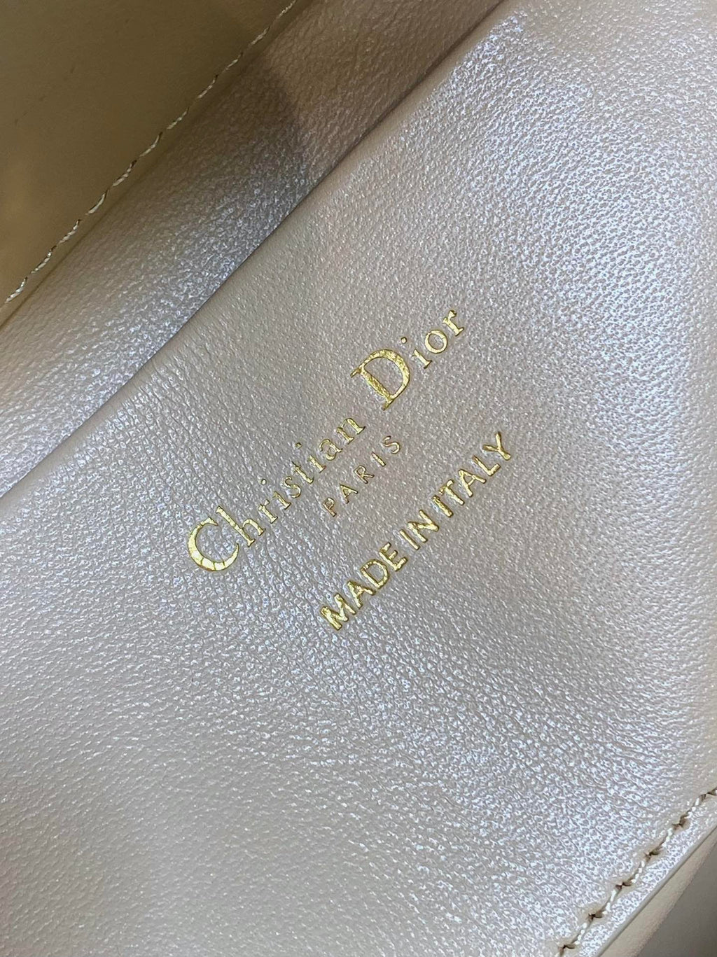 Small Dior Toujours Vertical Tote Bag – Dark Beige Macrocannage Calfskin – M2835 - Default Title - View 10