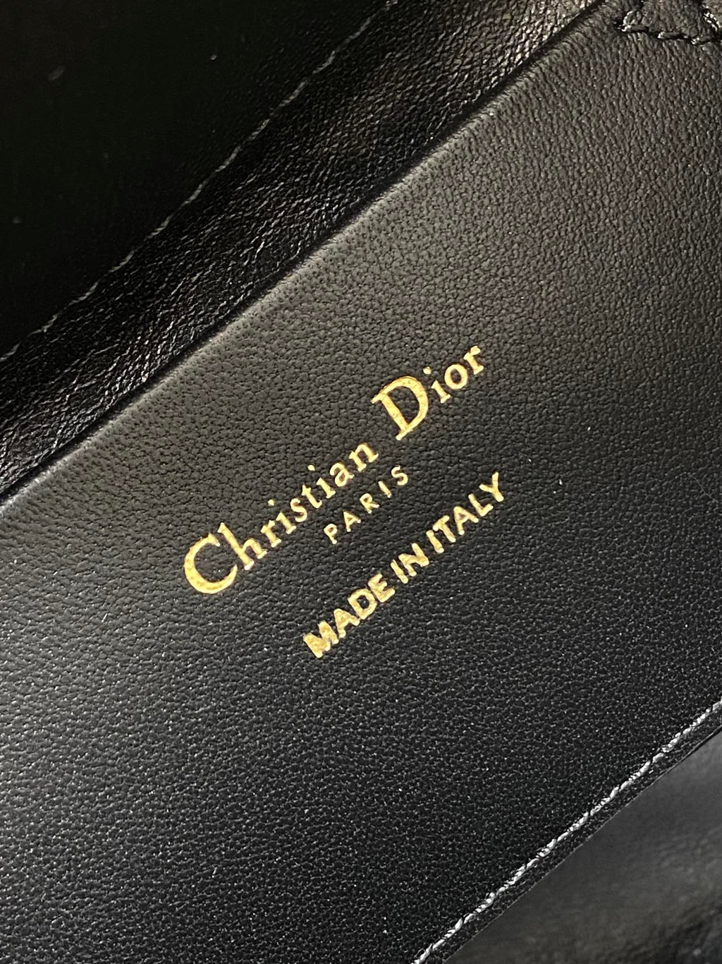 Small Dior Toujours Vertical Tote Bag - M2835 - Black Macrocannage Calfskin - Default Title - View 10