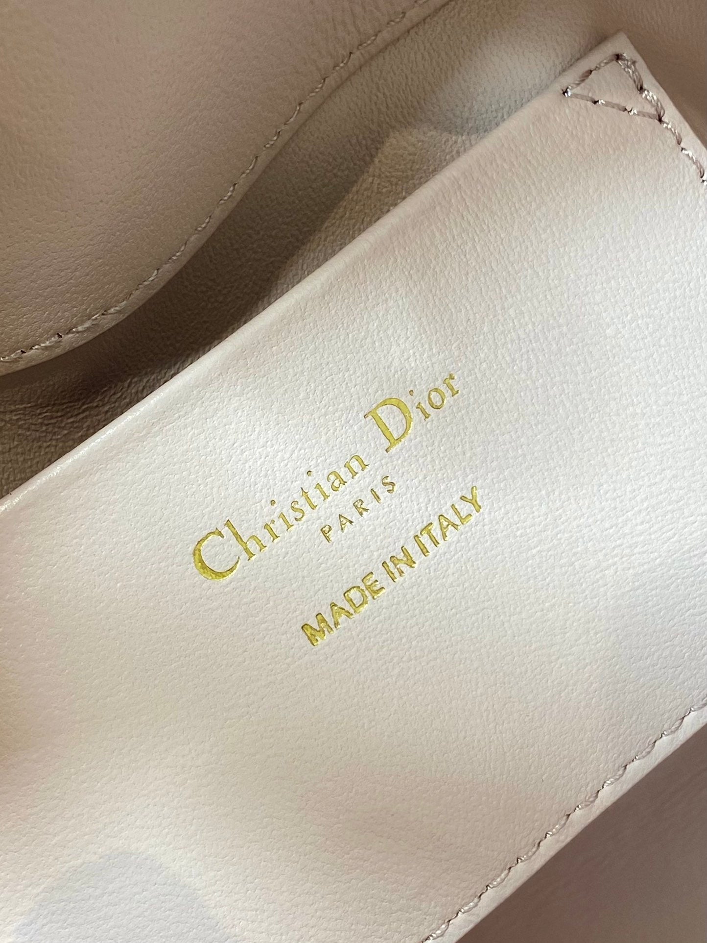 Small Dior Toujours Vertical Tote Bag – M2835 - Pink Macrocannage Calfskin - Default Title - View 9