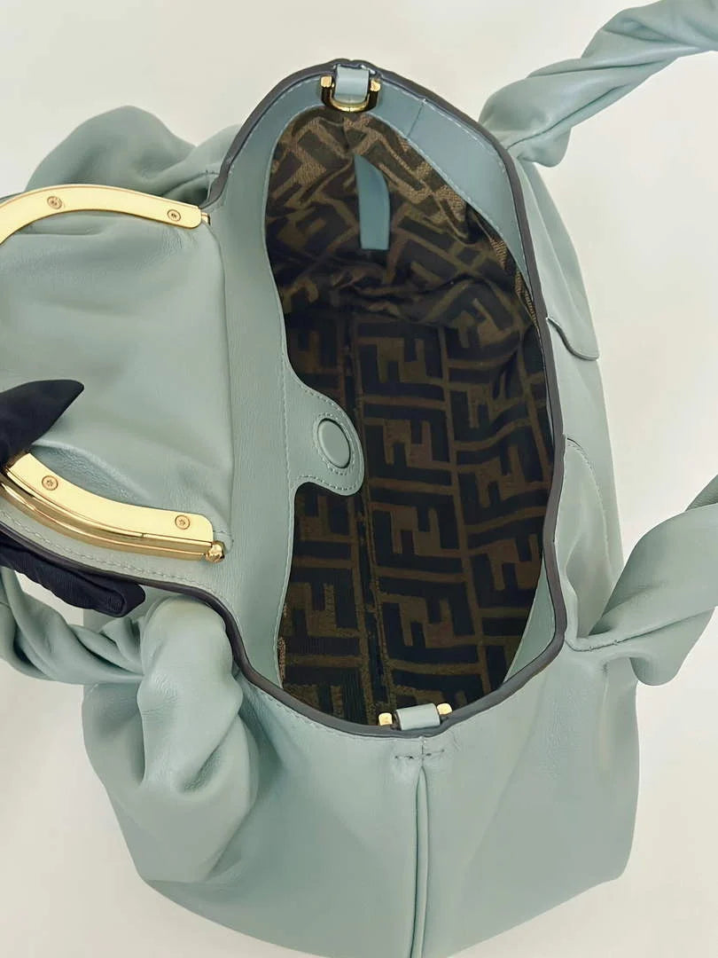 Small Fendi Spy Bag, 8BR838 calfskin blue - Default Title - View 9
