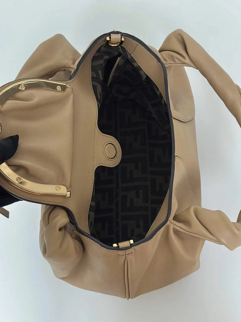 Small Fendi Spy Bag, 8BR838 calfskin apricot - Default Title - View 6
