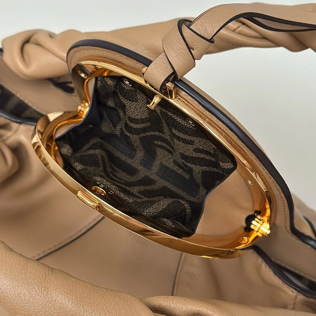 Small Fendi Spy Bag, 8BR838 calfskin apricot - Default Title - View 9