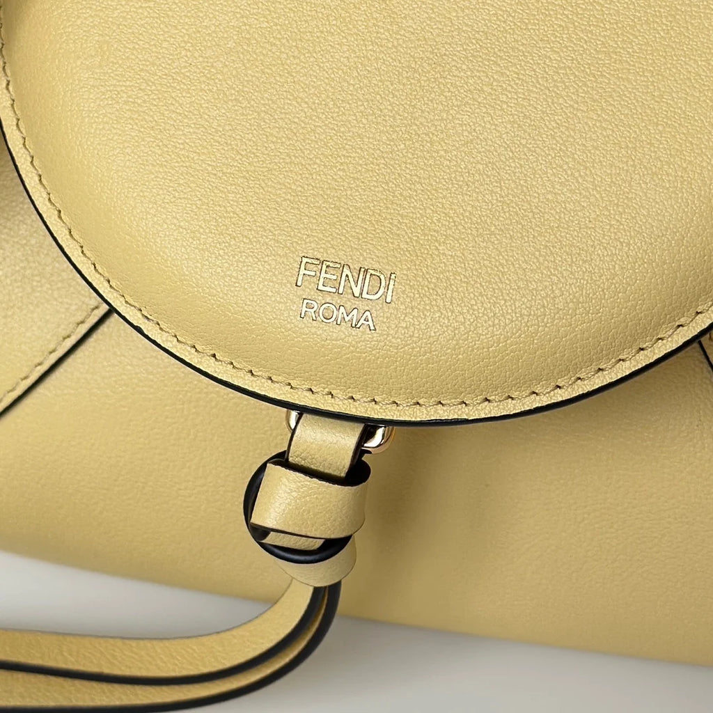 Small Fendi Spy Bag, 8BR838 calfskin yellow - Default Title - View 4