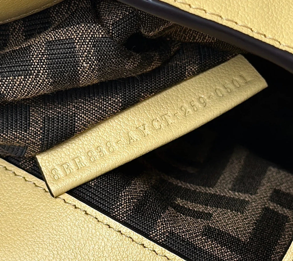 Small Fendi Spy Bag, 8BR838 calfskin yellow - Default Title - View 8