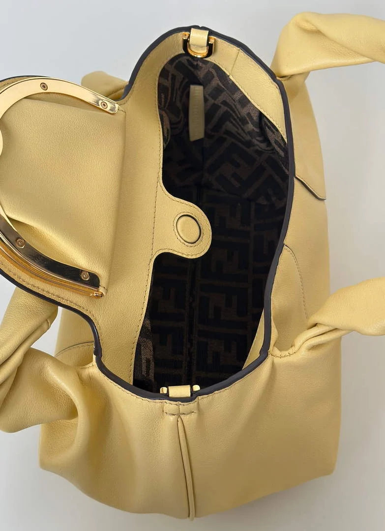 Small Fendi Spy Bag, 8BR838 calfskin yellow - Default Title - View 9