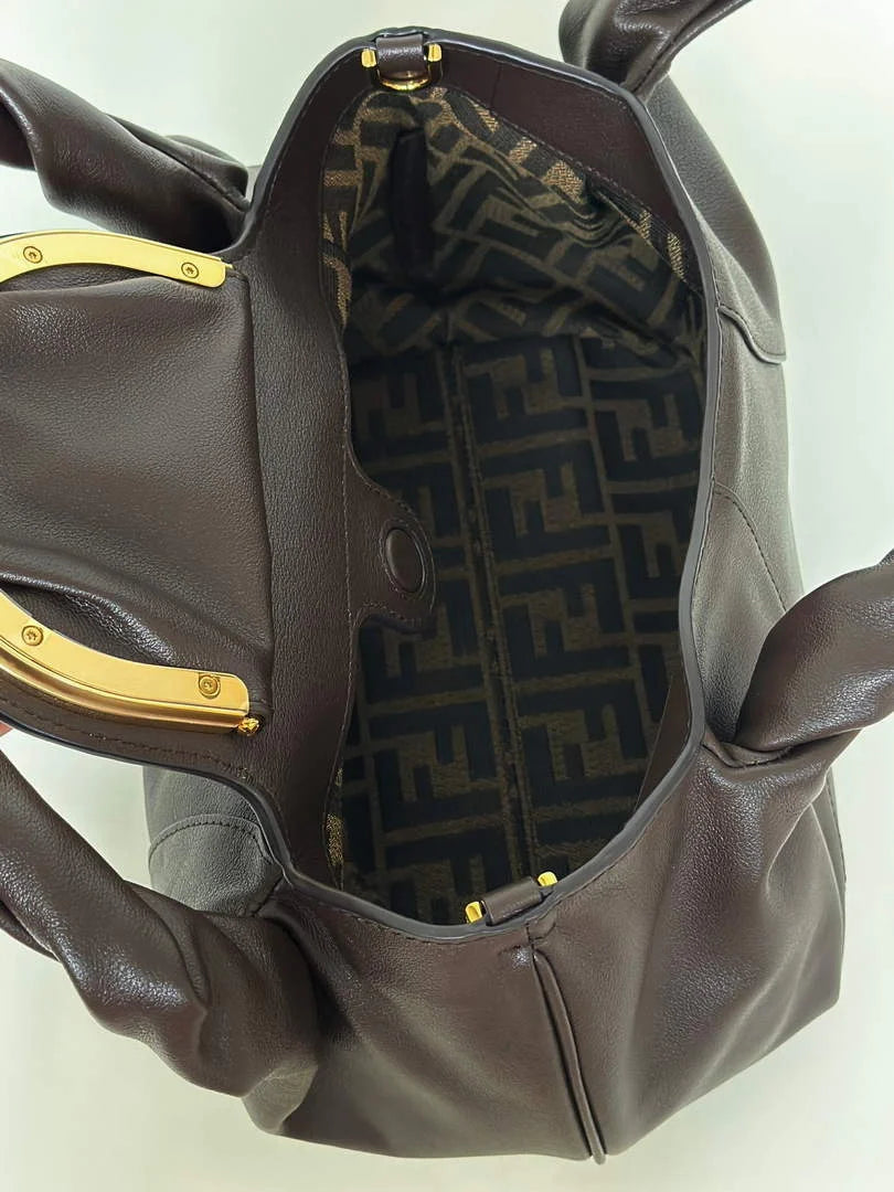 Small Fendi Spy Bag, 8BR838 calfskin brown - Default Title - View 9