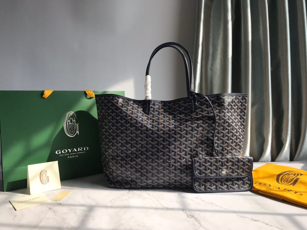 Goyard Saint Louis GM Tote Bag GY020114 Navy Blue