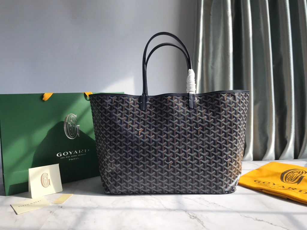 Goyard Saint Louis GM Tote Bag GY020114 Navy Blue