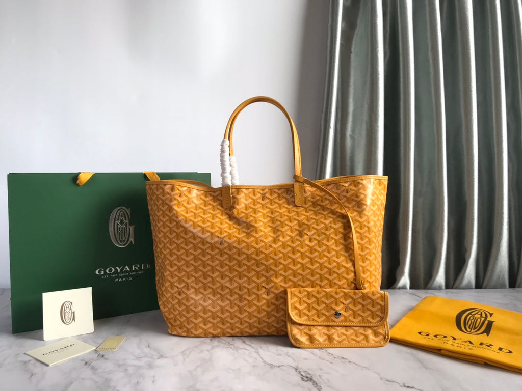 Goyard Saint Louis GM Tote Bag GY020114 Yellow