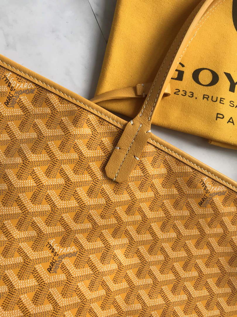 Goyard Saint Louis GM Tote Bag GY020114 Yellow